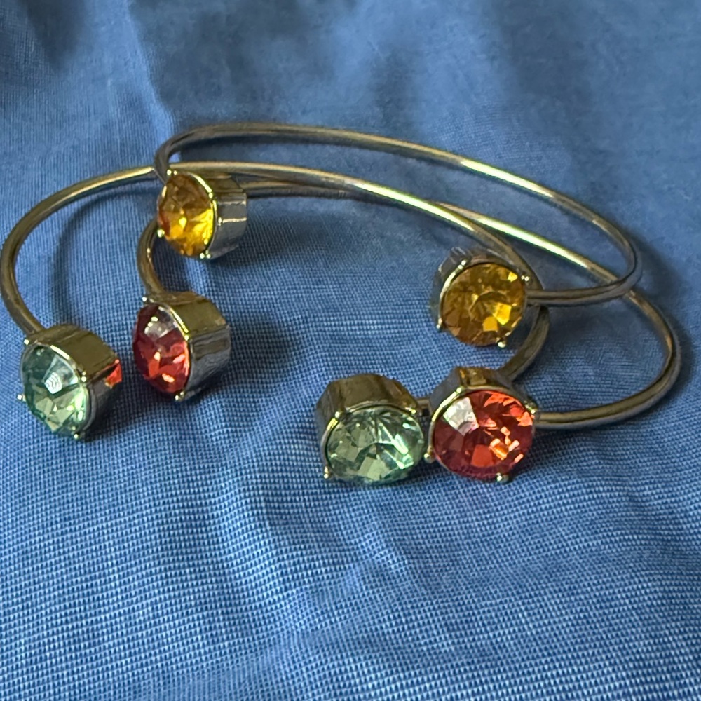 Sugarfix by Baublebar set of 3 gold bangles